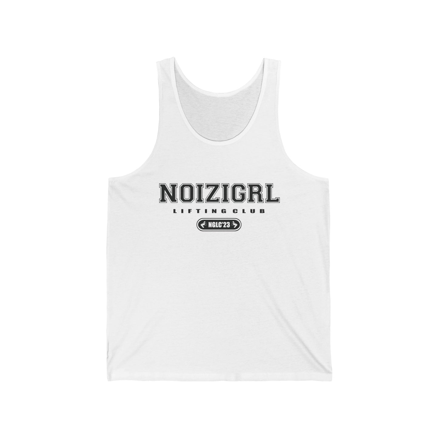 NOIZIGRL DARK LOGO 'CAMPUS' TANK