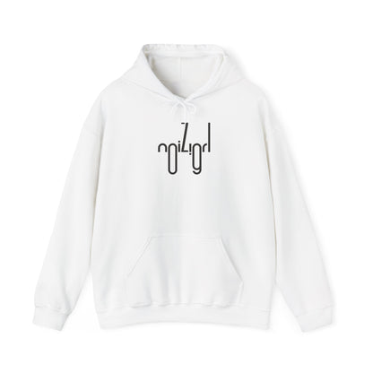 NOIZIGRL STRETCHED LOGO HOODIE