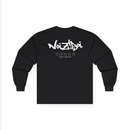 NOIZIBOI LIGHT LOGO 'MOST WANTED' LONG SLEEVE