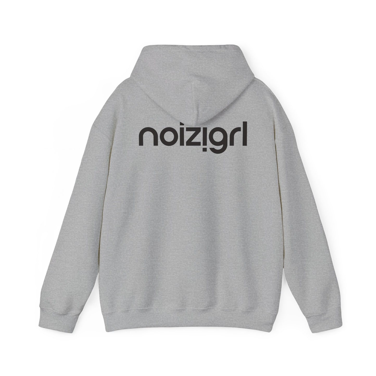 NOIZIGRL 'CREST & LOGO' HOODIE