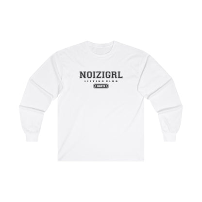 NOIZIGRL DARK LOGO 'CAMPUS' LONG SLEEVE