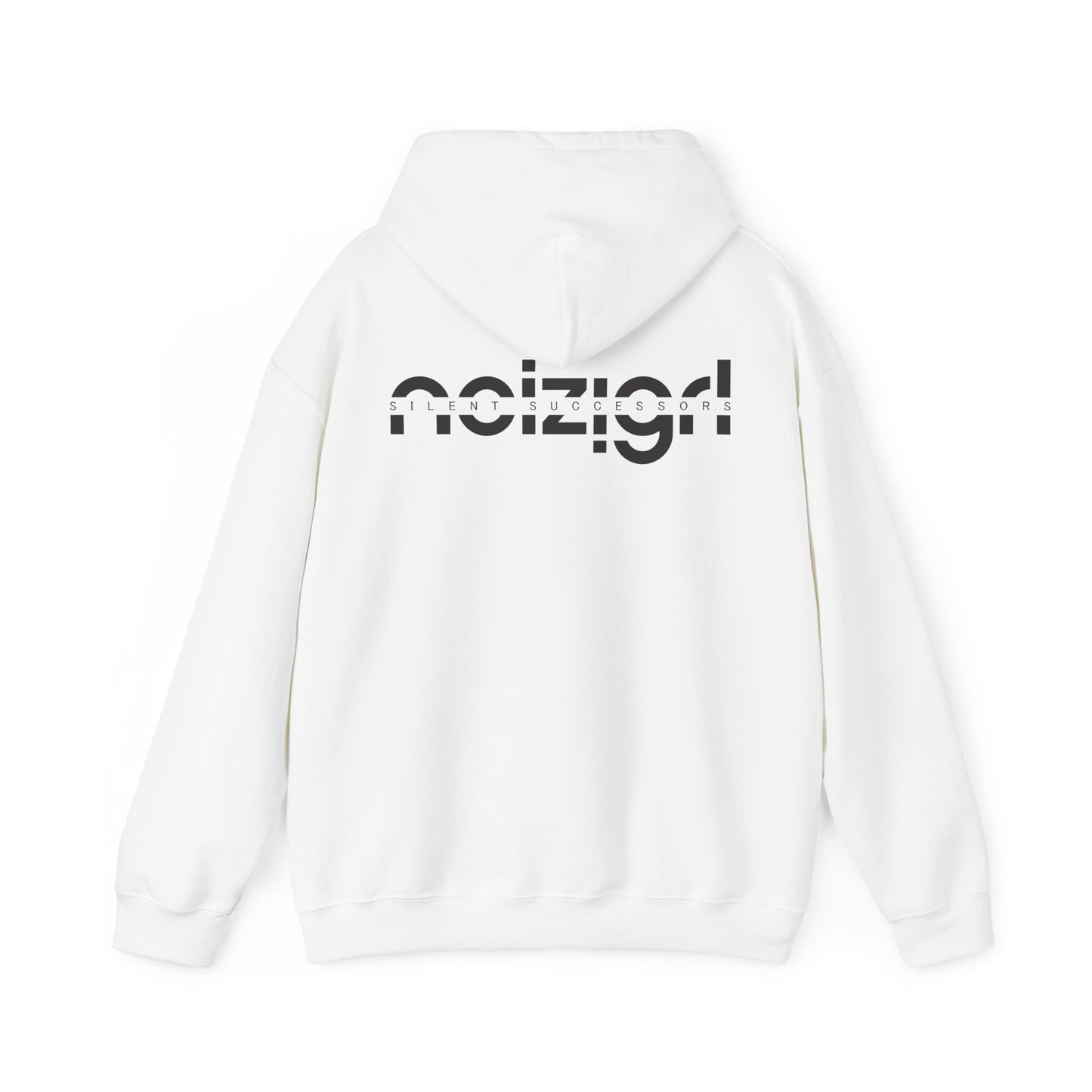 NOIZIGRL DARK LOGO CUT OUT HOODIE