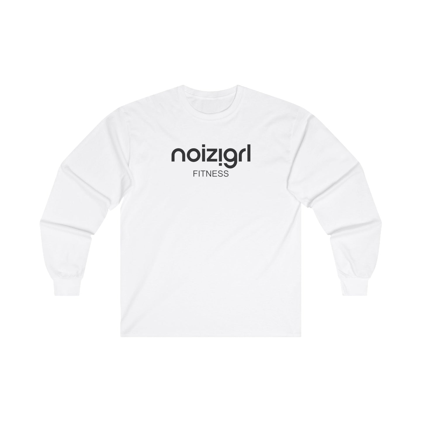 NOIZIGRL DARK LOGO 'FITNESS' LONG SLEEVE