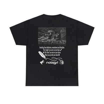 NOIZIGRL SCRIPTURE 'ACHIEVEMENT' TEE