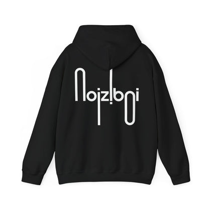 NOIZIBOI STRETCHED LOGO HOODIE