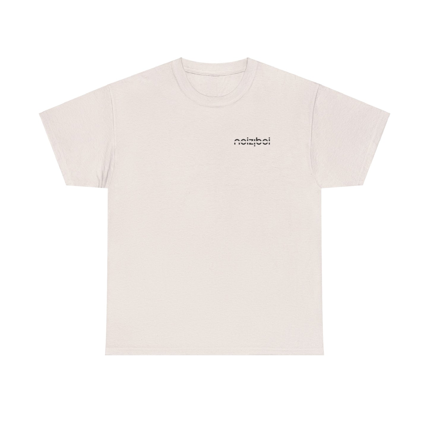 NOIZIBOI DARK LOGO CUT OUT TEE