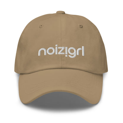 NOIZIGRL LIGHT LOGO DAD HAT