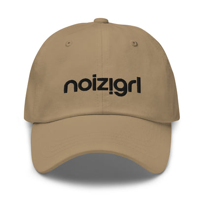 NOIZIGRL DARK LOGO DAD HAT